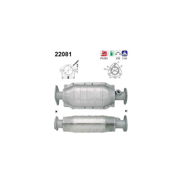Katalysator As 22081 AS