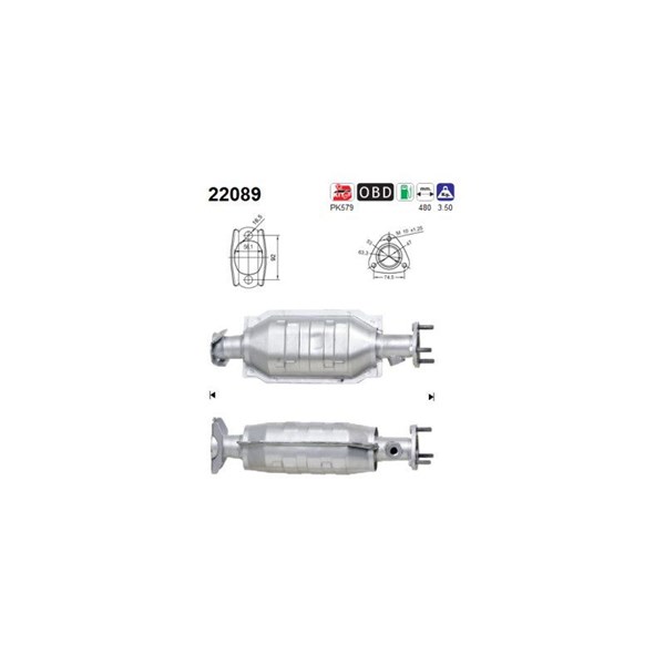 Katalysator As 22089 AS