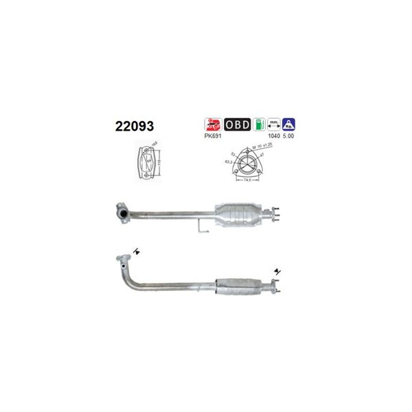 Katalysator As 22093 AS