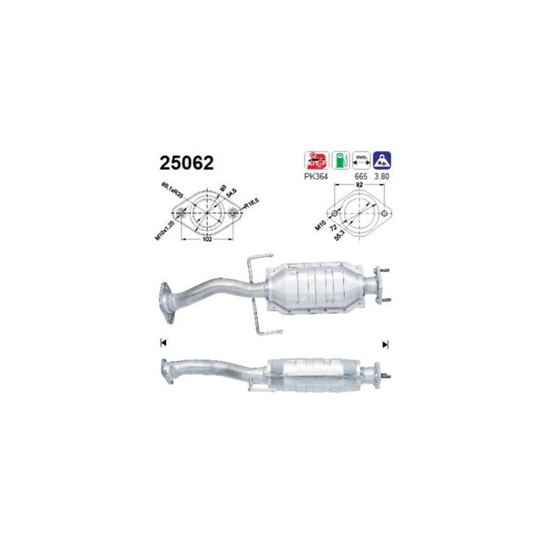 Katalysator As 25062 AS