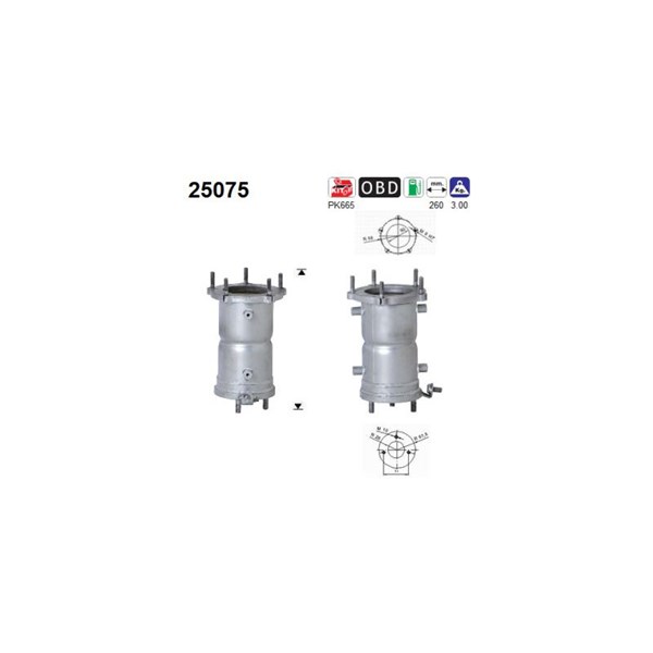 Katalysator, Fram As 25075 AS