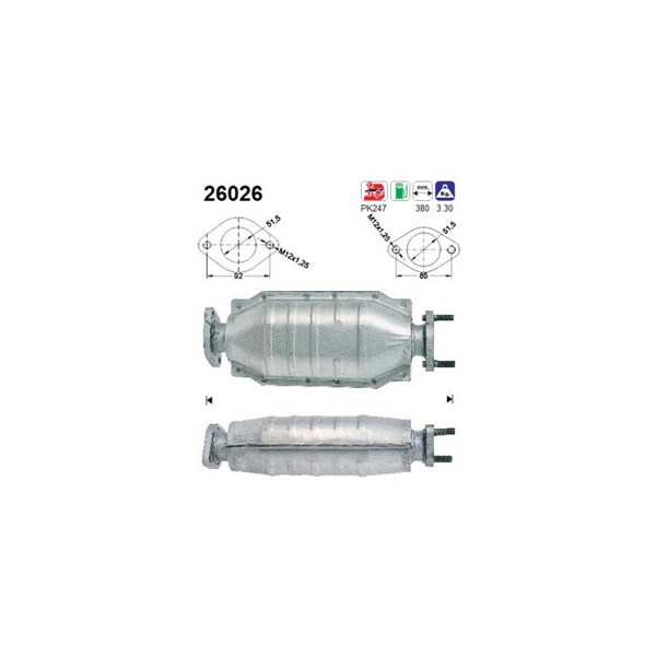 Katalysator As 26026 AS