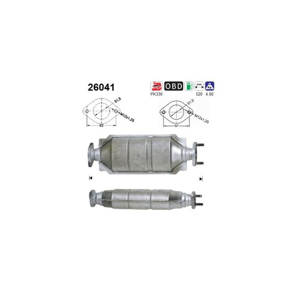 Katalysator As 26041 AS