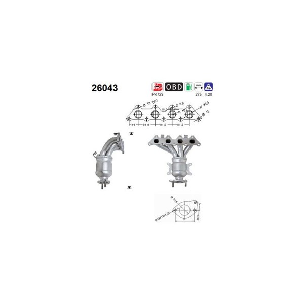 Katalysator, Fram As 26043 AS