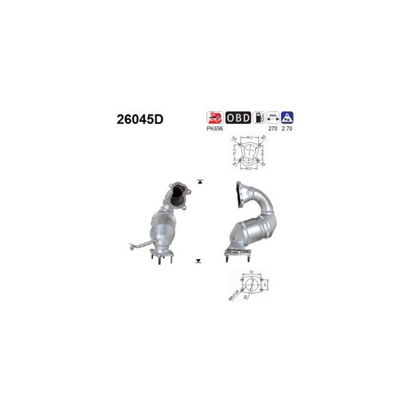 Katalysator, Fram As 26045D AS