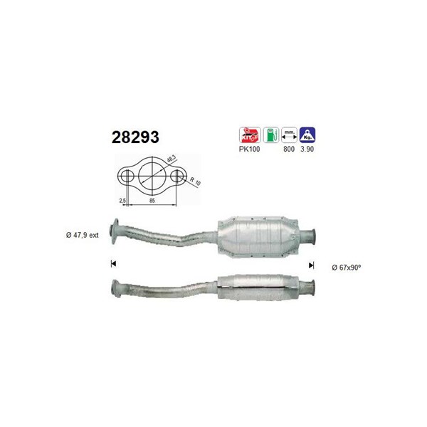 Katalysator As 28293 AS