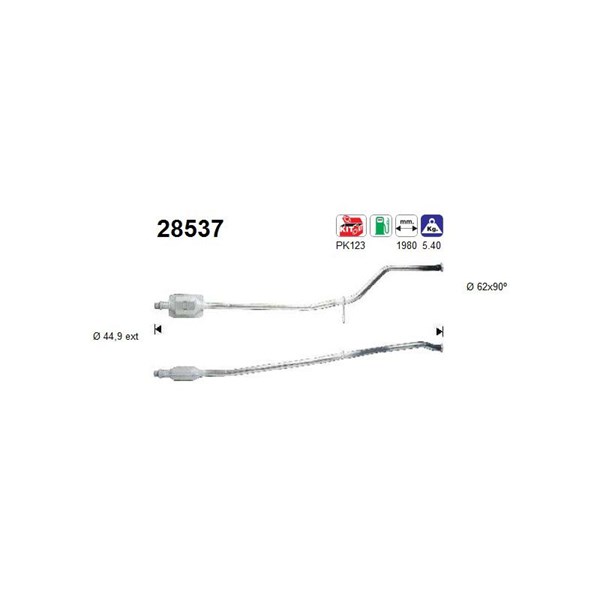 Katalysator As 28537 AS
