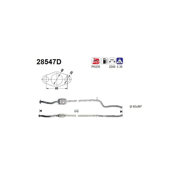 Katalysator As 28547D AS
