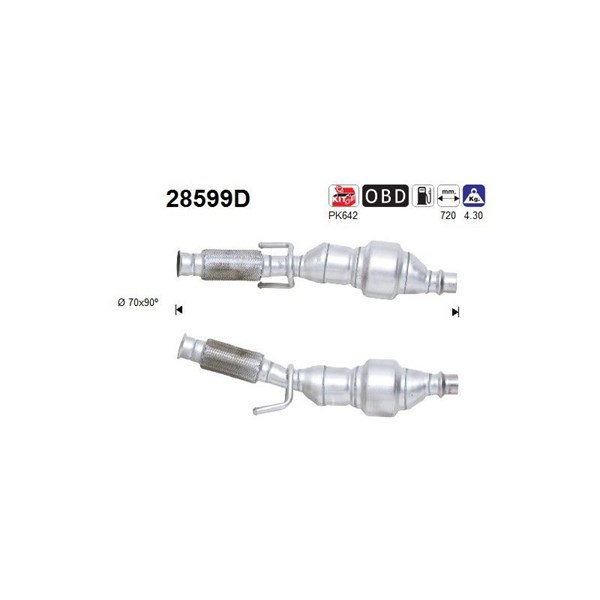Katalysator As 28599D AS
