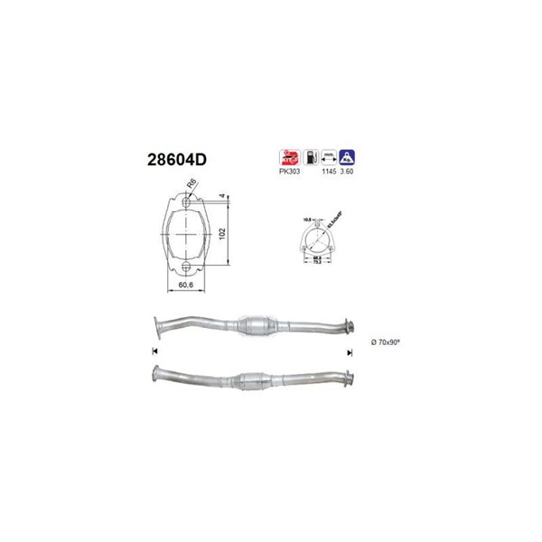 Katalysator As 28604D AS