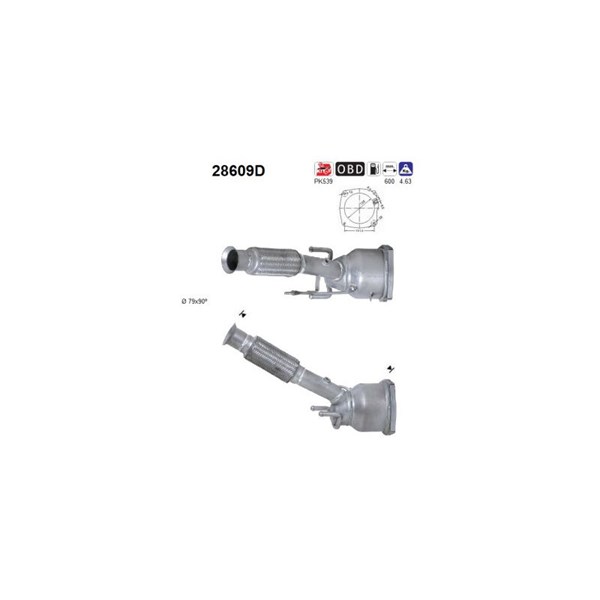 Katalysator As 28609D AS