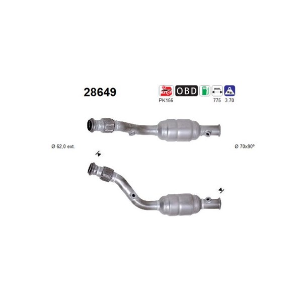 Katalysator As 28649 AS Katalysator As 28649 AS