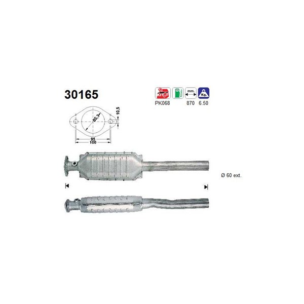 Katalysator As 30165 AS