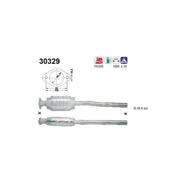 Katalysator As 30329 AS
