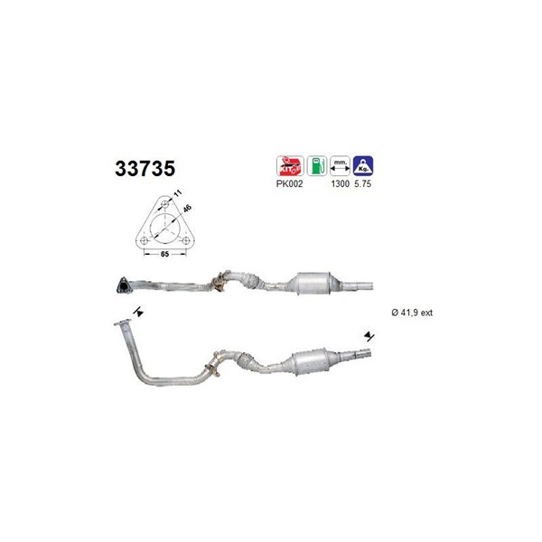 Katalysator As 33735 AS