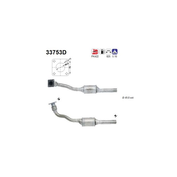 Katalysator As 33753D AS