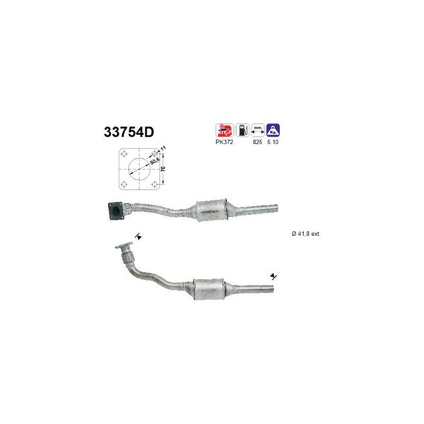 Katalysator As 33754D AS