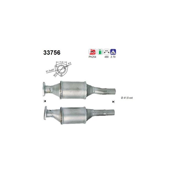 Katalysator As 33756 AS