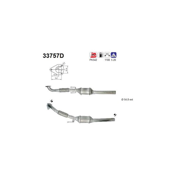 Katalysator As 33757D AS