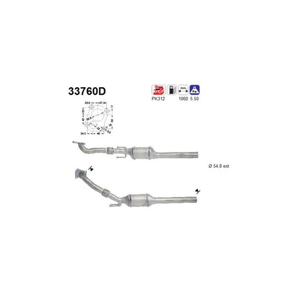 Katalysator As 33760D AS