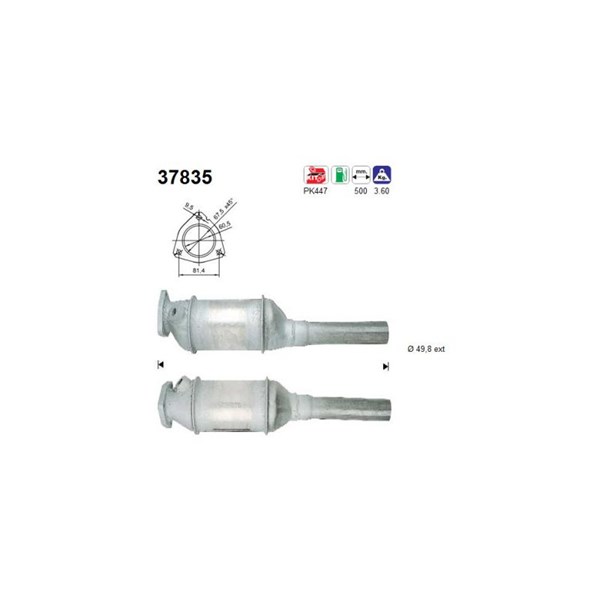 Katalysator As 37835 AS