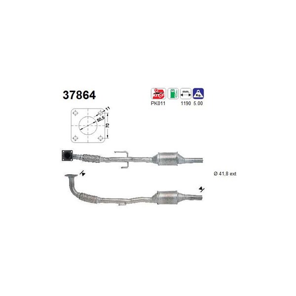 Katalysator As 37864 AS