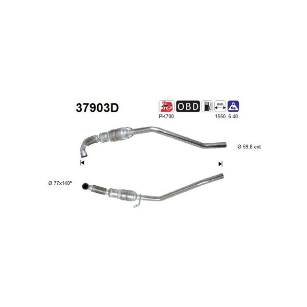 Katalysator As 37903D AS