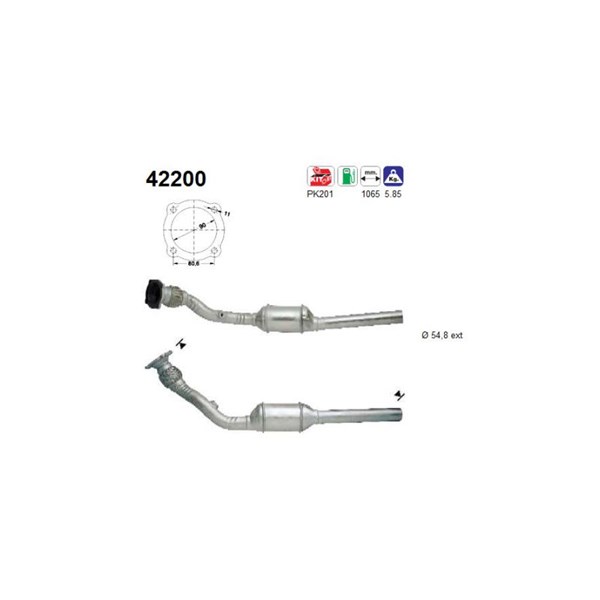 Katalysator As 42200 AS