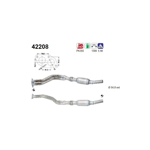 Katalysator As 42208 AS