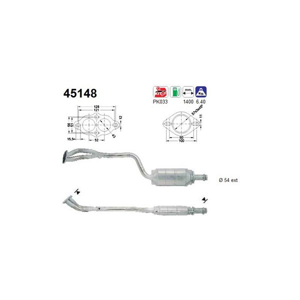 Katalysator As 45148 AS