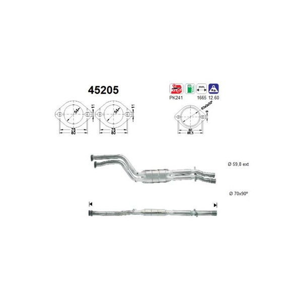 Katalysator As 45205 AS