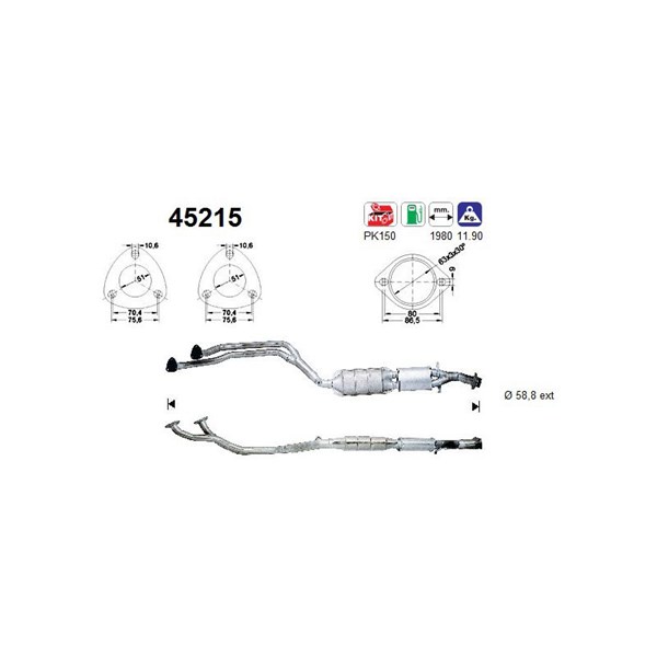 Katalysator As 45215 AS