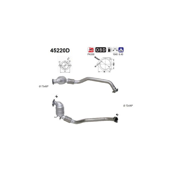 Katalysator, Fram As 45220D AS