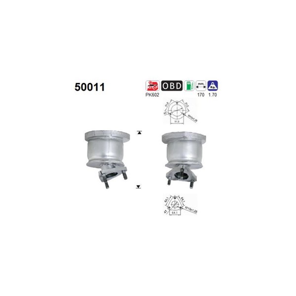 Katalysator, Fram As 50011 AS