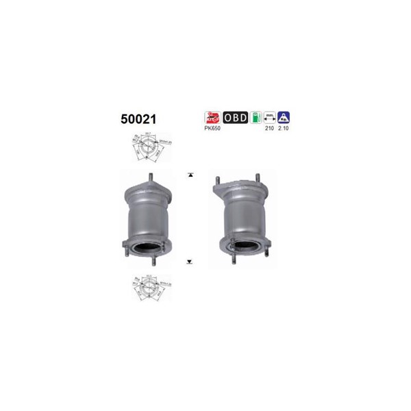 Katalysator, Fram As 50021 AS