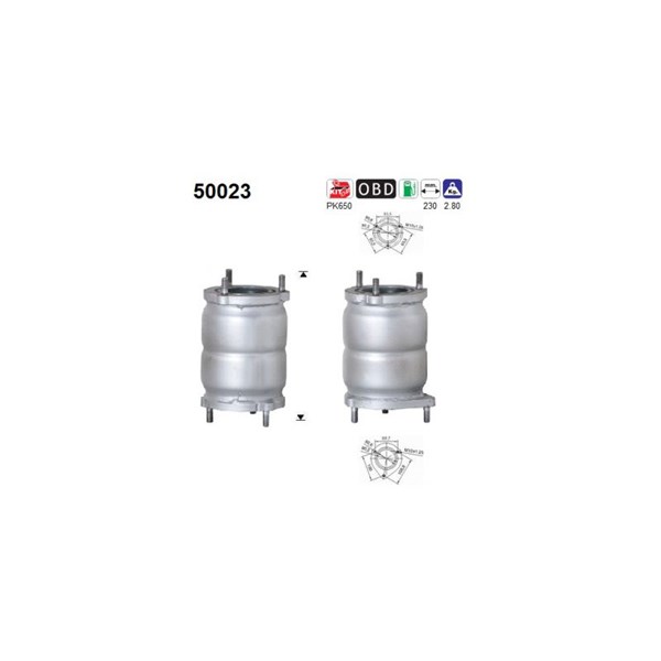 Katalysator As 50023 AS
