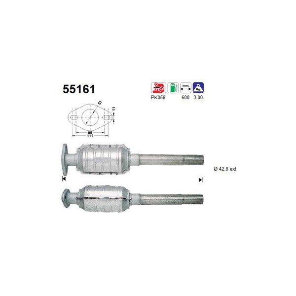 Katalysator As 55161 AS