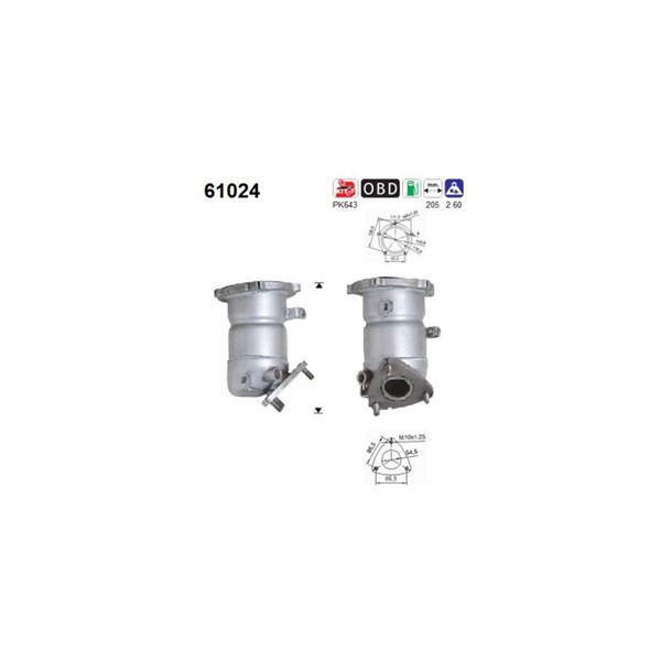 Katalysator, Fram As 61024 AS