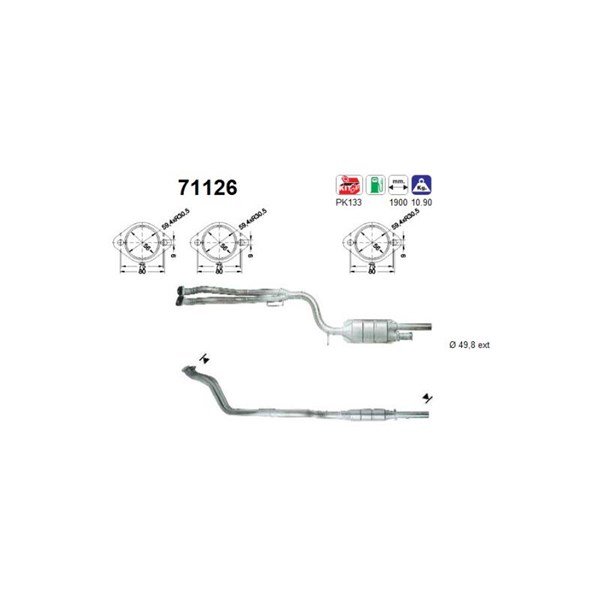 Katalysator As 71126 AS