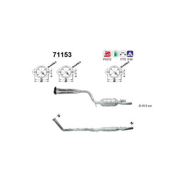 Katalysator As 71153 AS