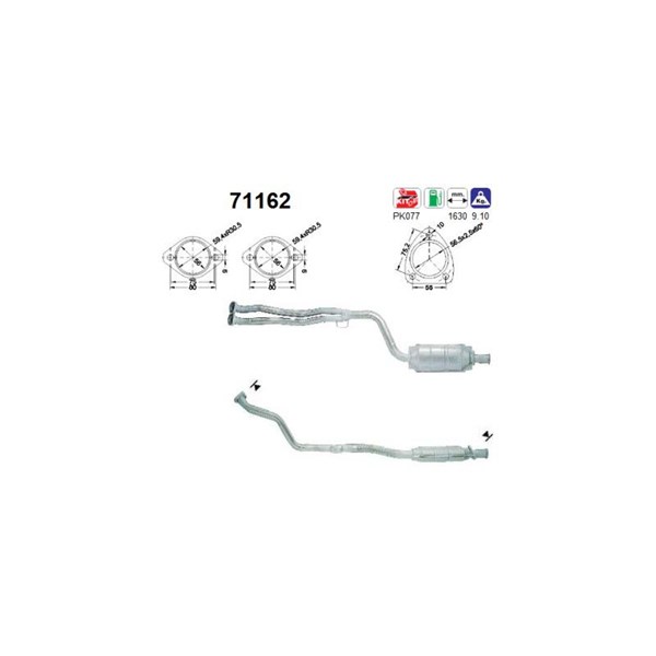 Katalysator As 71162 AS