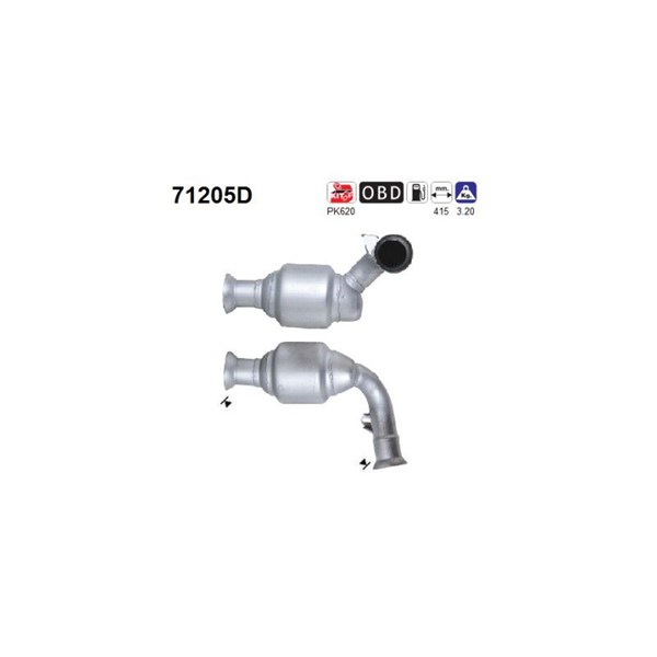 Katalysator, Fram As 71205D AS