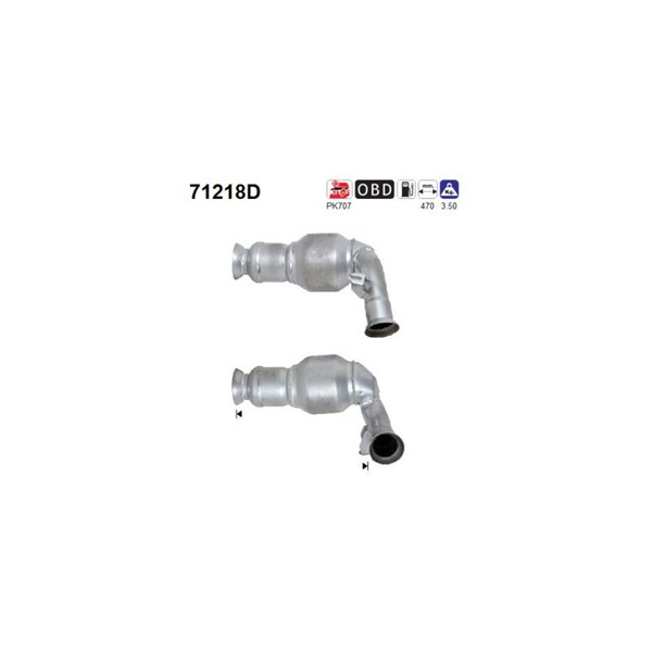 Katalysator, Fram As 71218D AS