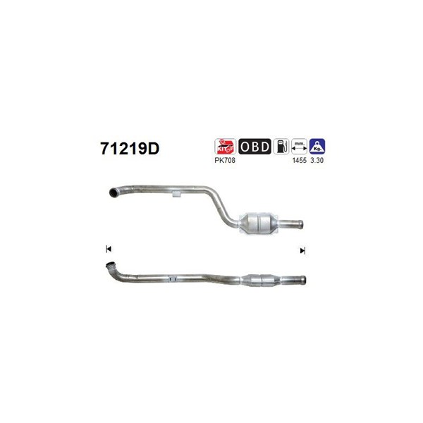 Katalysator, Bak As 71219D AS