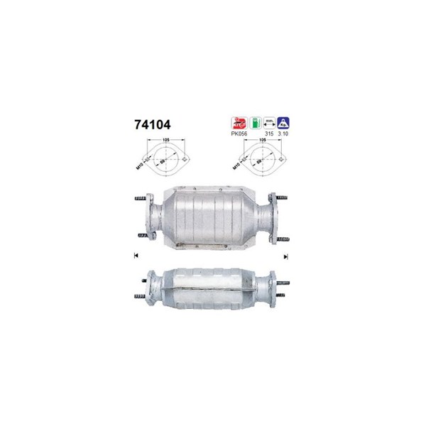 Katalysator As 74104 AS