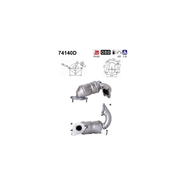 Katalysator As 74140D AS