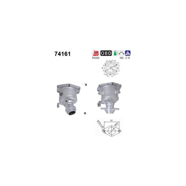 Katalysator, Fram As 74161 AS