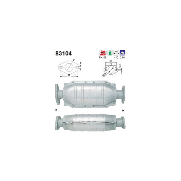 Katalysator As 83104 AS