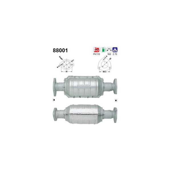 Katalysator As 88001 AS