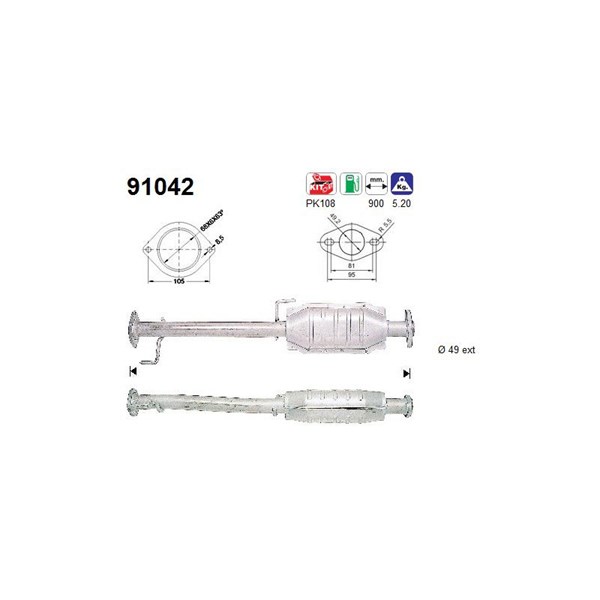 Katalysator As 91042 AS